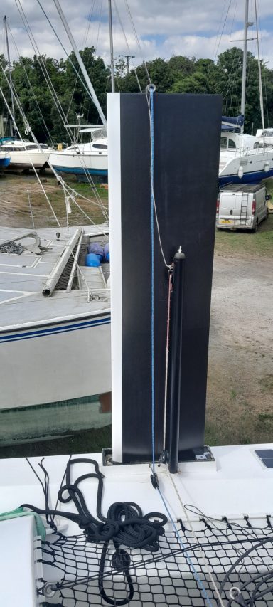 new daggerboard for Morpheus, Shuttleworth 39' trimaran