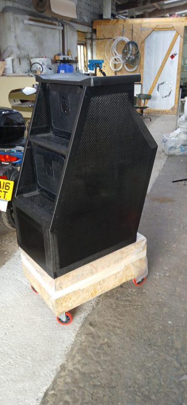 new companionway steps for Jacknife, J125