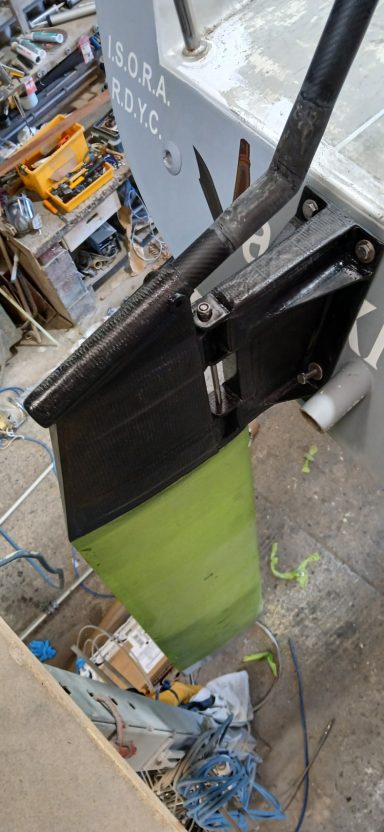 emergency rudder for J125 